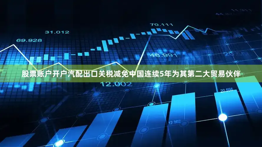 股票账户开户汽配出口关税减免中国连续5年为其第二大贸易伙伴