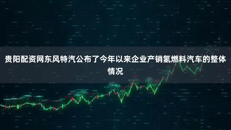 贵阳配资网东风特汽公布了今年以来企业产销氢燃料汽车的整体情况